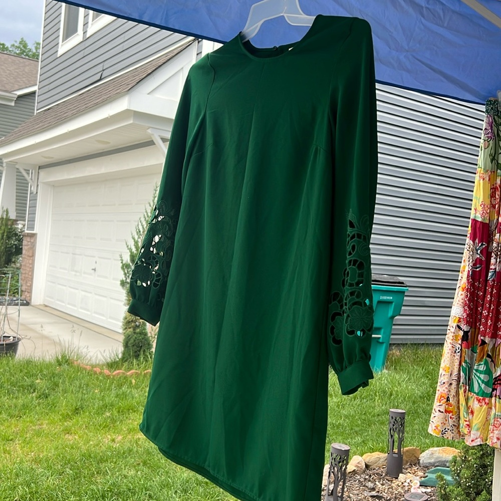 sold!!! Mini Green Dresses